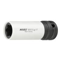 HAZET Krachtdopsleutel · hybride speciaal profiel 905SLG-17 · 1/2 inch (12,5 mm) vierkant hol · Wielbouten hybride speciaal profiel · SW 17 mm - thumbnail