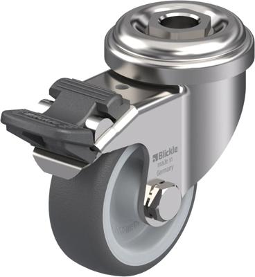 Blickle LRXA-PATH 50G-FI Zwenkwiel met rem Wieldiameter: 50 mm Draagvermogen (max.): 75 kg 1 stuk(s) Blickle LRXA-PATH 50G-FI Zwenkwiel met rem Wieldiameter: 50 mm Draagvermogen (max.): 75 kg 1 stuk(s)