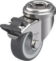 Blickle LRXA-PATH 50G-FI Zwenkwiel met rem Wieldiameter: 50 mm Draagvermogen (max.): 75 kg 1 stuk(s) - thumbnail