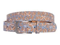 Blue Cork Flower (Riem) Lureaux - Nette Riemen Voor Heren - thumbnail