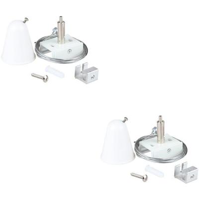 3-fase Spanningsrail Ophangset 2-pack - 1 Meter Wit