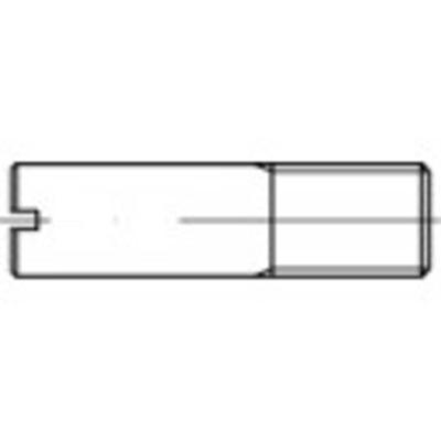 TOOLCRAFT 106569 Tapeind M3 Staal Galvanisch verzinkt 100 stuk(s)
