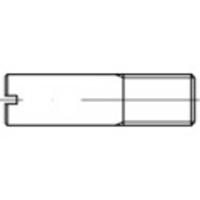 TOOLCRAFT 106569 Tapeind M3 Staal Galvanisch verzinkt 100 stuk(s) - thumbnail