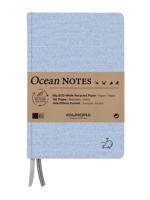 Notitieboek aurora ocean a5 192blz lijn 80gr blauw | 4 stuks - thumbnail