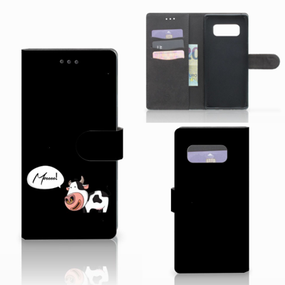 Samsung Galaxy Note 8 Leuk Hoesje Cow Samsung Galaxy Note 8 Leuk Hoesje Cow