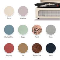 Giradischi Crosley Voyager (Cr8017A-Gy4 Grey)(3 Velocita',Wireless,Ricevitore - thumbnail