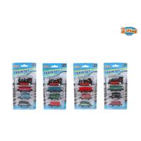 2-Play locomotief met 3 aanhangers - thumbnail