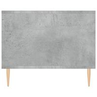 Salontafel 102x50x40 cm bewerkt hout betongrijs - thumbnail