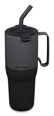 Klean Kanteen Rise 1065ml/36oz + Flip-straw Deksel Thermosfles Asphalt 1065ml Klean Kanteen Rise 1065ml/36oz + Flip-straw Deksel Thermosfles Asphalt 1065ml