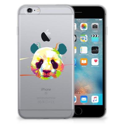 Apple iPhone 6 | 6s Telefoonhoesje met Naam Panda Color Apple iPhone 6 | 6s Telefoonhoesje met Naam Panda Color
