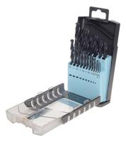 kwb 421920 HSS Metaal-spiraalboorset 19-delig 1 mm, 1.5 mm, 2 mm, 2.5 mm, 3 mm, 3.5 mm, 4 mm, 4.5 mm, 5 mm, 5.5 mm, 6 mm, 6.5 mm, 7 mm, 7.5 mm, 8 mm, 8.5 mm, 9 - thumbnail