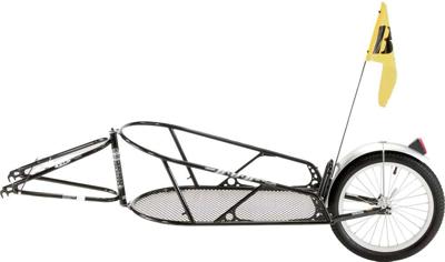 BOB yak bike trailer black without bag
