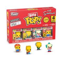 The Simpsons Funko Bitty Pop! 4-Pack: Bart Simpson / Mr. Burns / Krusty the Clown / Chase Figuur - thumbnail