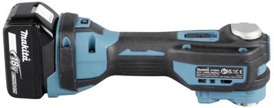 Makita Makita DTM52T1JX2 - Oszillierendes Multiwerkzeug DTM52T1JX2 Multifunctioneel accugereedschap Brushless, Incl. koffer 18 V Aantal meegeleverde accus: 1