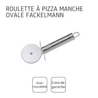 Set van 2 houten pizza- en tarte flambéeplanken en pizzasnijder van roestvrij staal - FACKELMANN - 30 cm - thumbnail