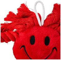 Happy Pet happy faces pluche smiley rood - thumbnail