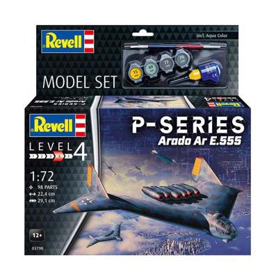 Revell modelbouwpakket - p-series - ar555 1:72 - 98dlg. - incl. basiskleuren verf