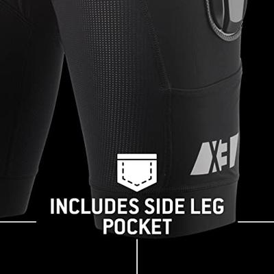 G-FORM protectie shorts "pro-x3 youth" shorts pro-x3 youth w.prot. l/xl black - thumbnail