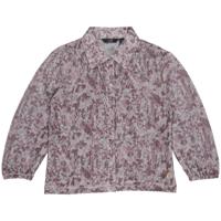 LEVV Little Meisjes shirt - Pippi - AOP Zacht grijs bloemen - thumbnail