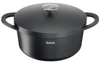 Tefal Kookgerei Tefal trattoria stoofpan 28 cm zwart - thumbnail