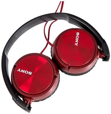 Sony MDR-ZX310 Hoofdtelefoon Rood - thumbnail
