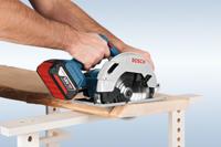 Bosch Blauw gks 18v-57 - 18v li-ion accu cirkelzaag body - 165mm - 06016a2200 - thumbnail