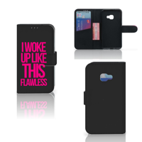 Samsung Galaxy Xcover 4 | Xcover 4s Hoesje met naam Woke Up - Origineel Cadeau Zelf Maken - thumbnail