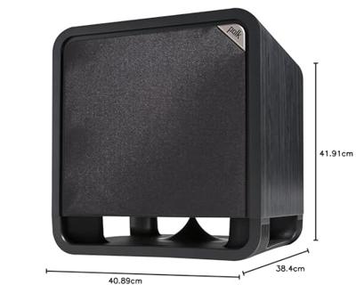 Polk: HTS 10 Subwoofer - Zwart Polk: HTS 10 Subwoofer - Zwart