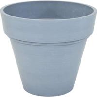Pot - MEGA COLLECTIONS - Ecostone Plantenbak - Ø 55 cm - H 51 cm - Grijs - thumbnail
