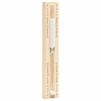 Saunazandloper 15 minuten massief grenenhout - thumbnail