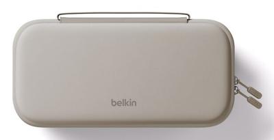 Belkin Gaming Nintendo Switch 2 Beschermhoes met verwijderbare 10000mAh power bank, Draagtas lcd-display, snel opladen met 20W, Nintendo Switch oplader met houder voor AirTag en spelletjes - Zand Belkin Gaming Nintendo Switch 2 Beschermhoes met verwijderbare 10000mAh power bank, Draagtas lcd-display, snel opladen met 20W, Nintendo Switch oplader met houder voor AirTag en spelletjes - Zand