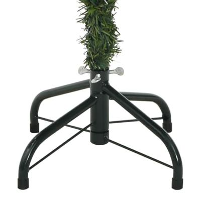 VidaXL Kunstkerstboom met scharnieren dennenappels en bessen 150 cm