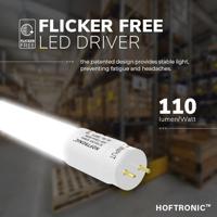 LED TL armatuur 150cm - T8 (G13) - 24 Watt 2640 lumen (110lm/W) - 6000K Daglicht wit (860) - Flikkervrij - IP20 Stofdicht - thumbnail