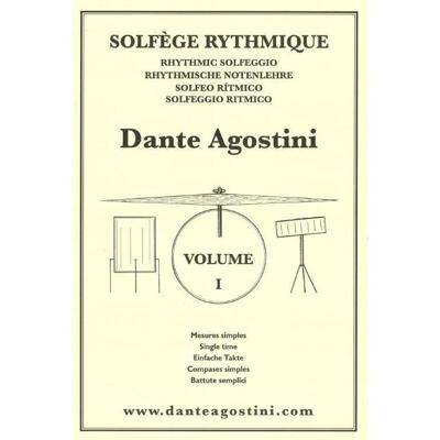 MusicSales - Dante Agostini - Solfege Rythmique volume 1