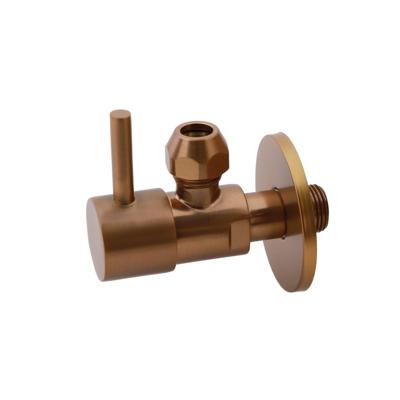 Xellanz Minimal Hoekstopkraan - 3/8x3/8 - of Knel - 10mm - Geborsteld Brons Koper PVD