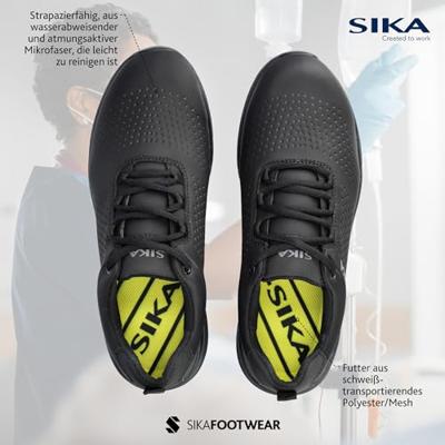 Sika Dynamic 403222-10 O2 SRC Zwart | Zwart | Maat 41 - 5703617245677 Sika Dynamic 403222-10 O2 SRC Zwart | Zwart | Maat 41 - 5703617245677