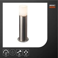 SLV 1001489 ROX ACRYL 60 Staande buitenlamp E27 Zilver - thumbnail