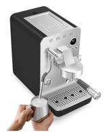 Smeg EMC02BLMEU Espresso apparaat Zwart - thumbnail