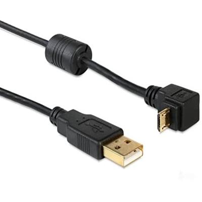 Delock USB-kabel USB 2.0 USB-A stekker, USB-micro-B stekker 1.00 m Zwart 83148