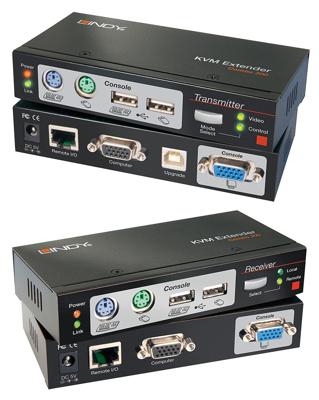 LINDY LINDY Cat.5 KVM Extender Combo 300 KVM-extender PS/2 Via netwerkkabel RJ45 300 m LINDY LINDY Cat.5 KVM Extender Combo 300 KVM-extender PS/2 Via netwerkkabel RJ45 300 m