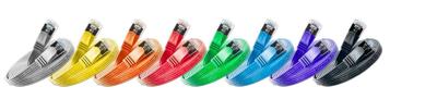 Wirewin 9120042366924 RJ45 Netwerkkabel, patchkabel CAT 6A U/FTP 1.00 m Geel 1 stuk(s)