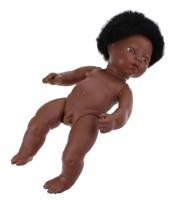 Babypop Berjuan 7058-17 38 cm Afrikaan - thumbnail