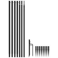 VidaXL Led-kerstboom binnen buiten 1300 leds kleurrijk 8 m - thumbnail