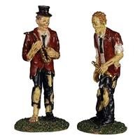 Lemax a chilling band of two, set of 2 figuur Spooky Town 2020 - thumbnail
