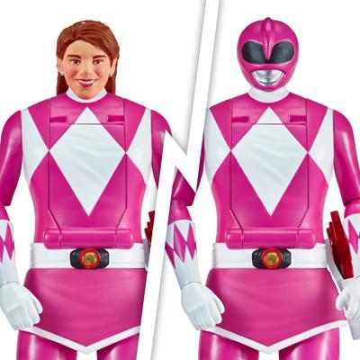 Mighty Morphin Power Rangers actiefiguur Roze Ranger