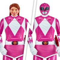 Mighty Morphin Power Rangers actiefiguur Roze Ranger - thumbnail