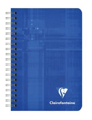 Notitieboek clairefontaine 95x140 5x5 100blz ass | 10 stuks