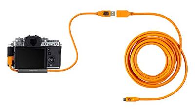 Tether Tools TET-CUCRT02-ORG USB-kabel USB-A stekker, USB-C stekker 0.50 m Oranje 90° haaks naar rechts Tether Tools TET-CUCRT02-ORG USB-kabel USB-A stekker, USB-C stekker 0.50 m Oranje 90° haaks naar rechts