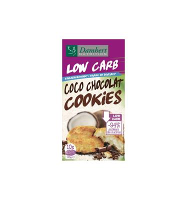 Damhert Kokoskoek chocolade low carb 110 Gram