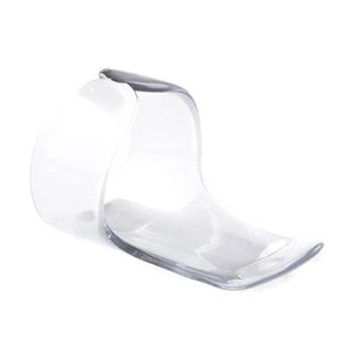 Dunlop Clear D Fingerpick plastic vingerplectrum large